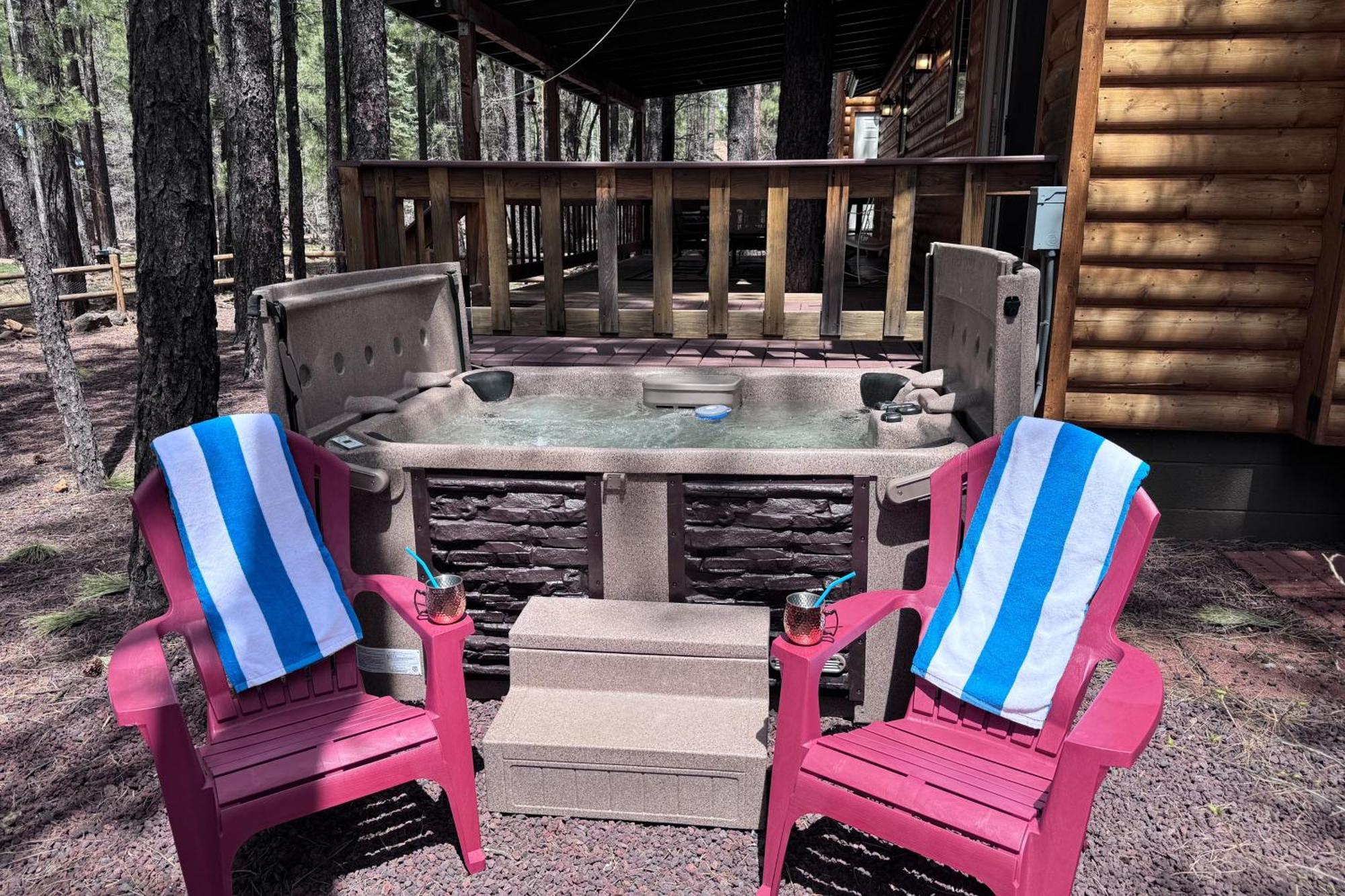 Dam Fun Cabin パイントップ・レイクサイド エクステリア 写真
