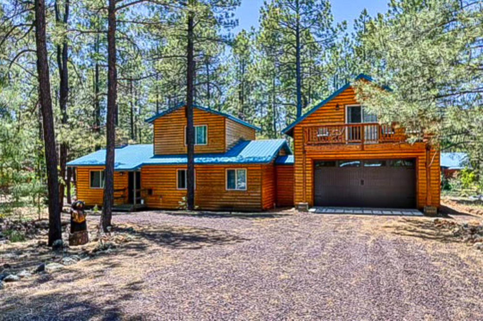 Dam Fun Cabin パイントップ・レイクサイド エクステリア 写真